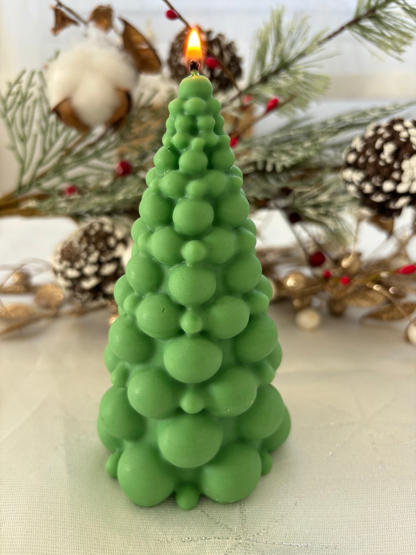 GRAND SAPIN DE NOËL VERT